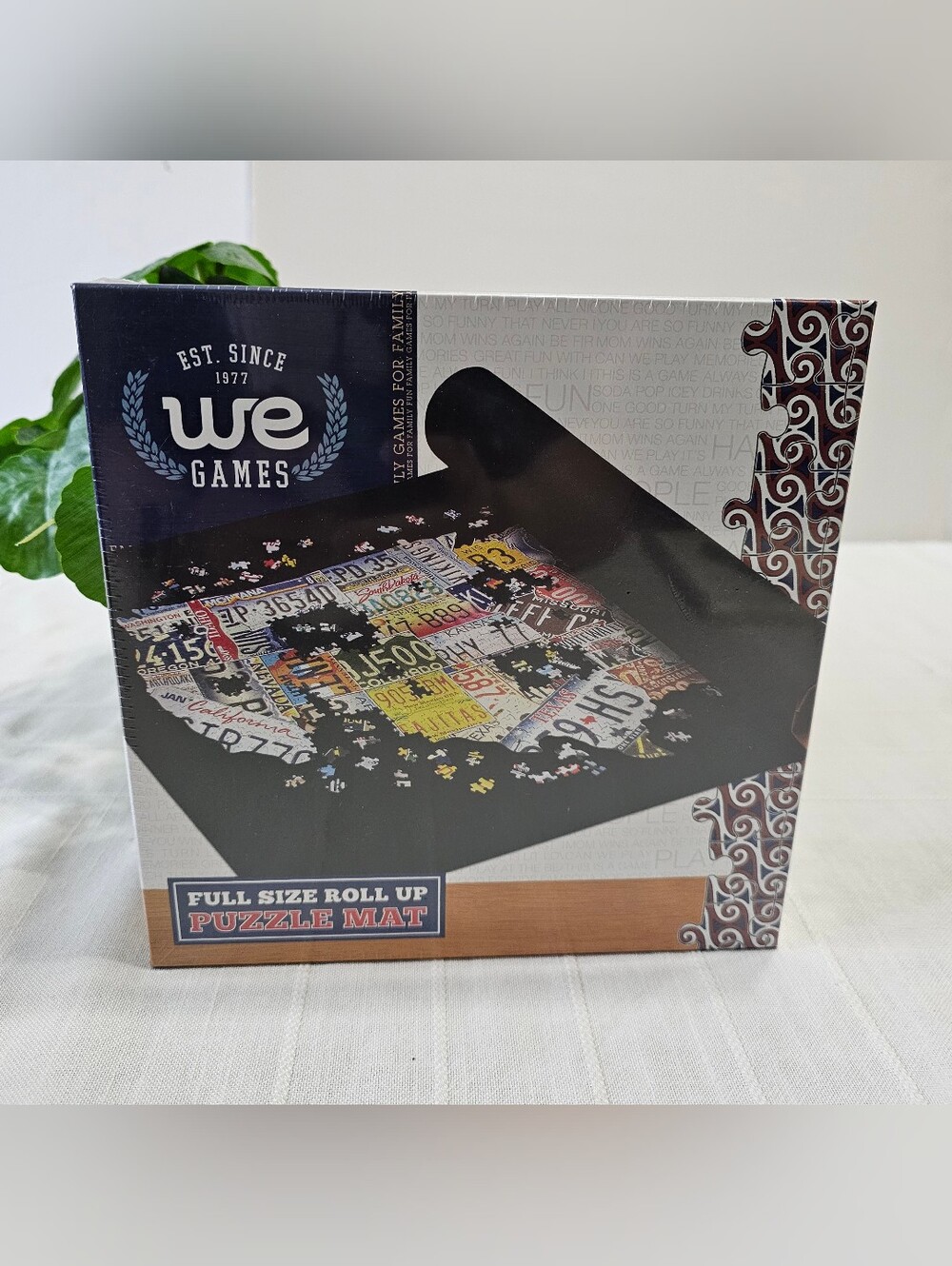WE Games Full Size Roll Up Puzzle Mat 1500 Pieces New Sealed